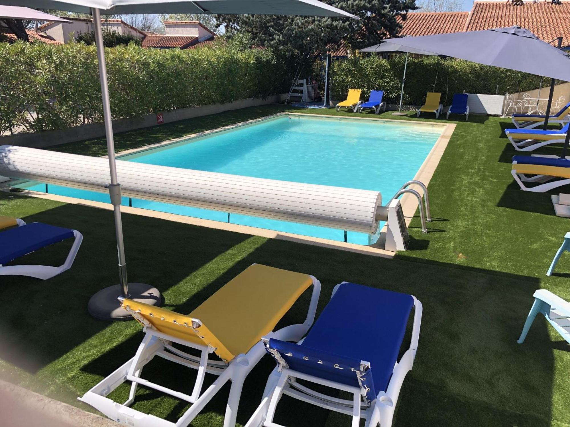 Hotel Des 4 Vents Aigues-Mortes Exterior foto
