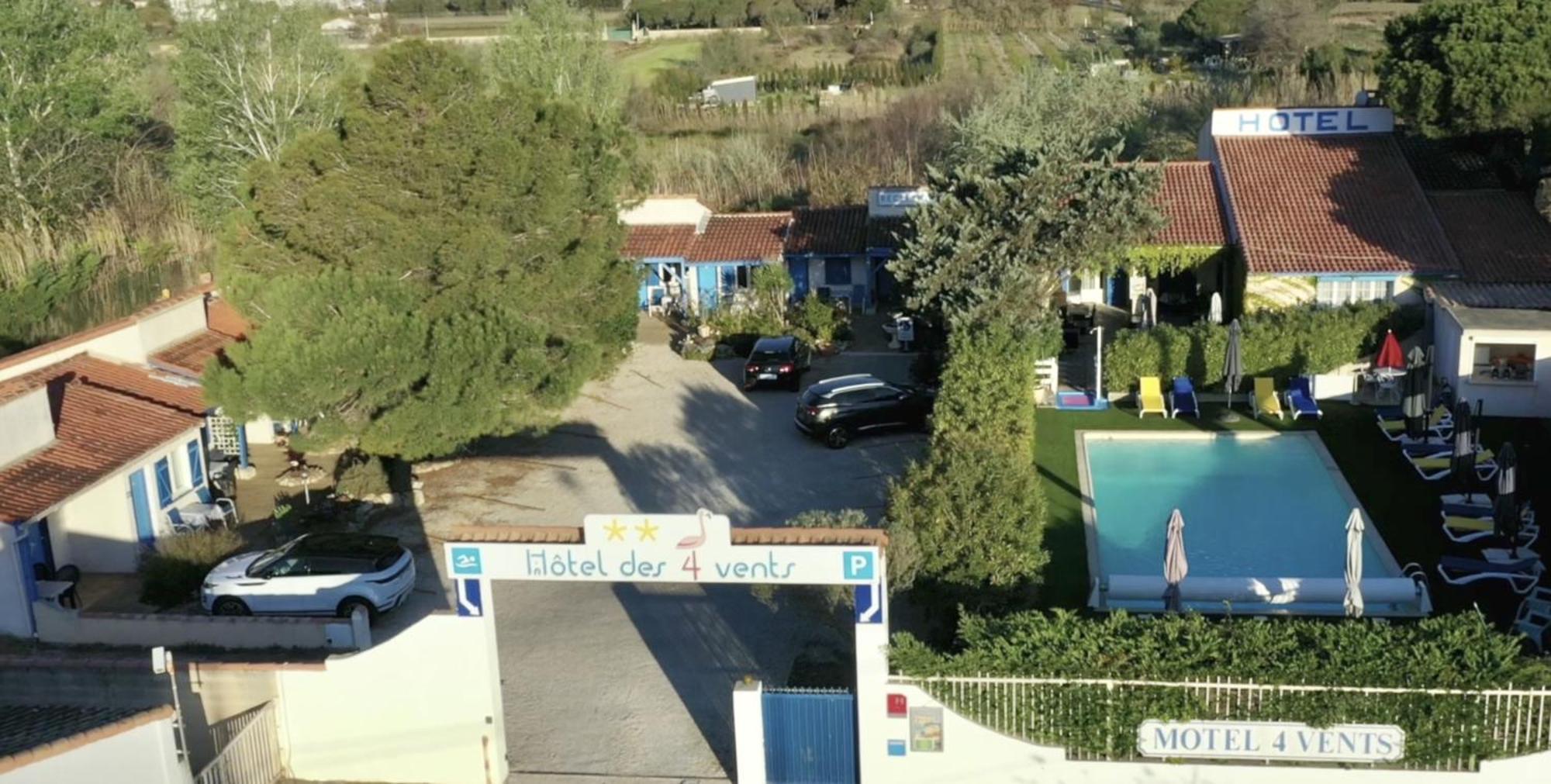 Hotel Des 4 Vents Aigues-Mortes Exterior foto